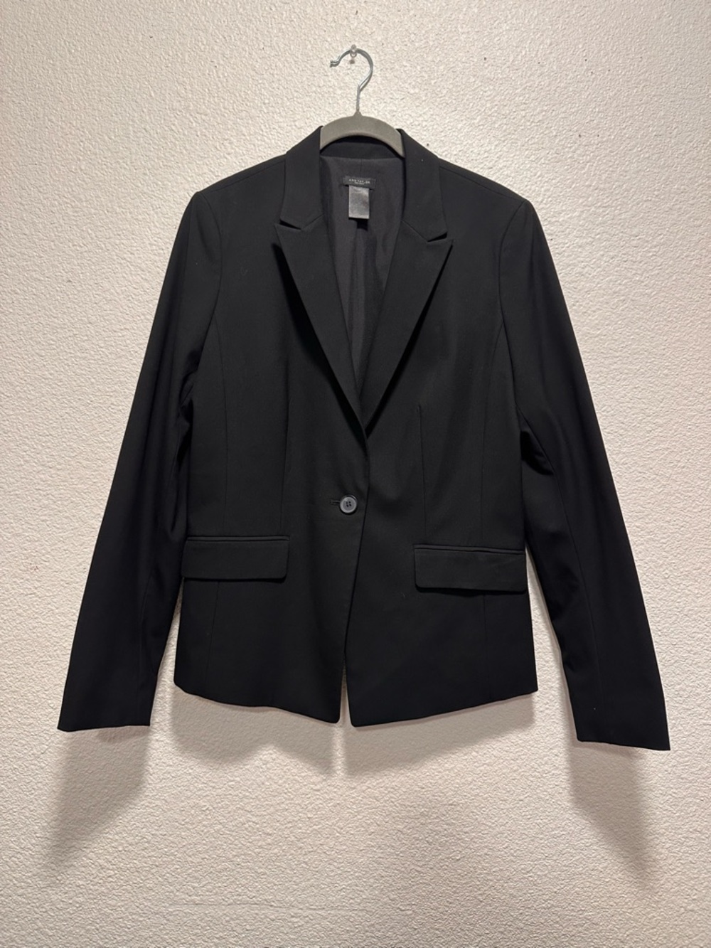 Ann Taylor Black Single-Button Women's Blazer